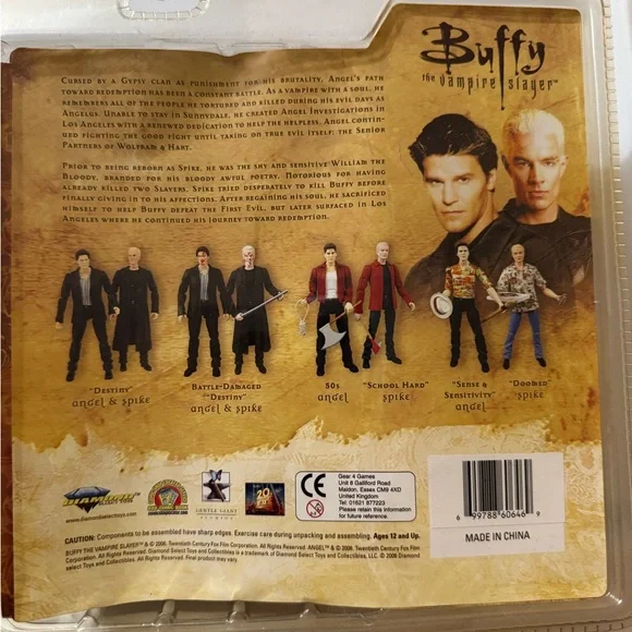 NIB School Hard Spike Buffy the Vampire Slayer Action Figure - Picture 2 of 2